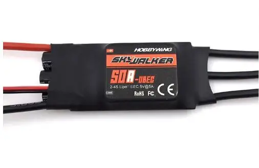 Hobbywing Skywalker 20A 30A 40A 50A 60A 80A ESC контроллер скорости с UBEC для RC FPV Quadcopter Самолеты