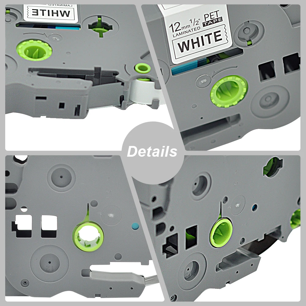 Орисон 12 мм черный на белом фоне для Brother P Touch Label Printer ленты TZE 231 TZ TZe TZE231 TZ231