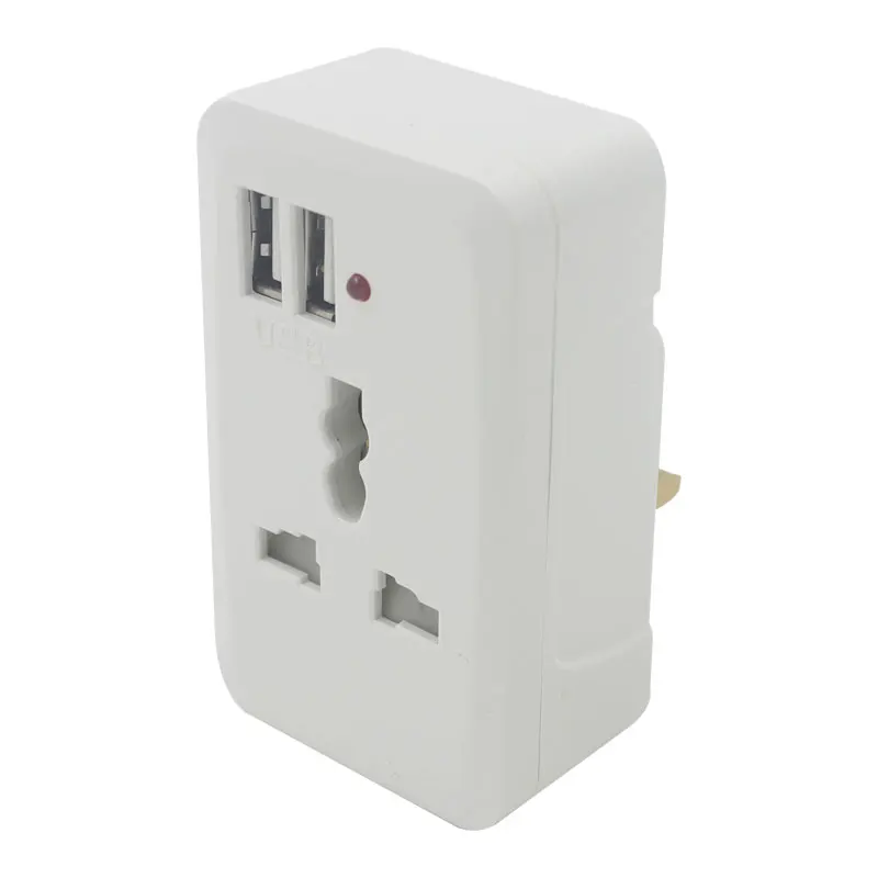 Настенная розетка JOHO с двумя Usb-портами 13 А 5 5x2 8x11 см | Обустройство дома