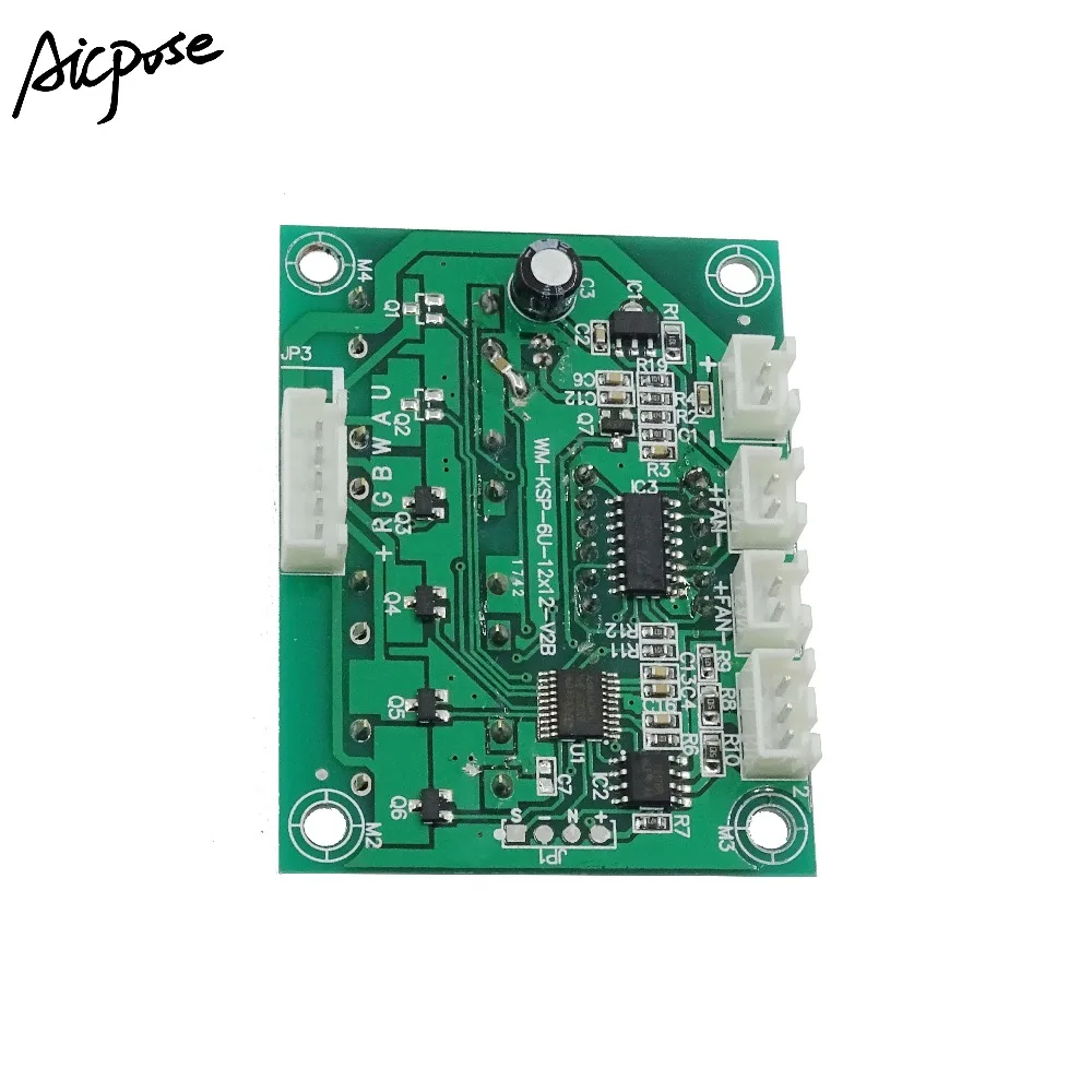 8Pcs/lots 4/8 Channel Motherboard Large Button 7x12W/6x12w/5x12w/12x12w RGBW 4 in 1 LED PAR Voltage 12-36V Par Led | Освещение