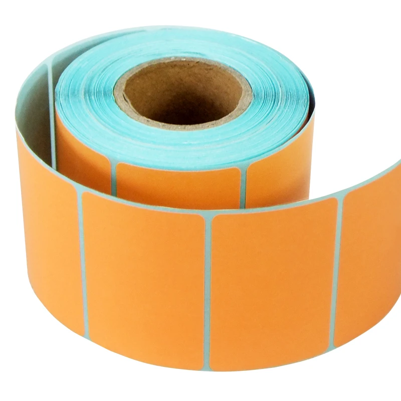 Коричневые ярлыки размеры 60 х40 мм (700 ярлыков)|label price|label labellabels thermal |