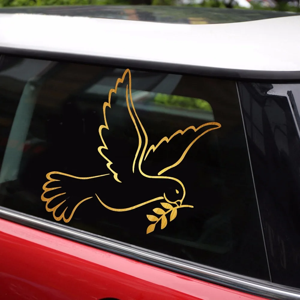 Rylybons привлекательный стикер Dove Peace для автомобиля наклейки мотоцикла кузов