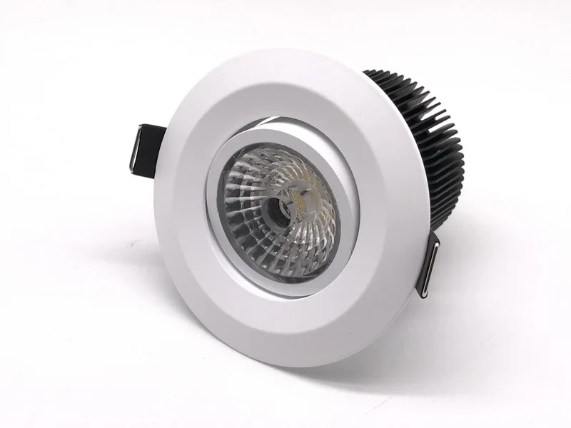 Диммируемая природа белый 4000K 15W 18W Led Cob светильник лампы 60 угол луча Вход AC 85-265V