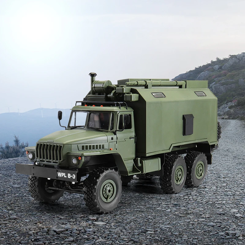Фото Радиоуправляемый автомобиль WPL B36 Урал 1/16 2 4G 6WD военный рок гусеничный RTR Радиоуправляемый автомобиль WPL B36 Урал 1/16 2 4G 6WD военный рок гусеничный RTR