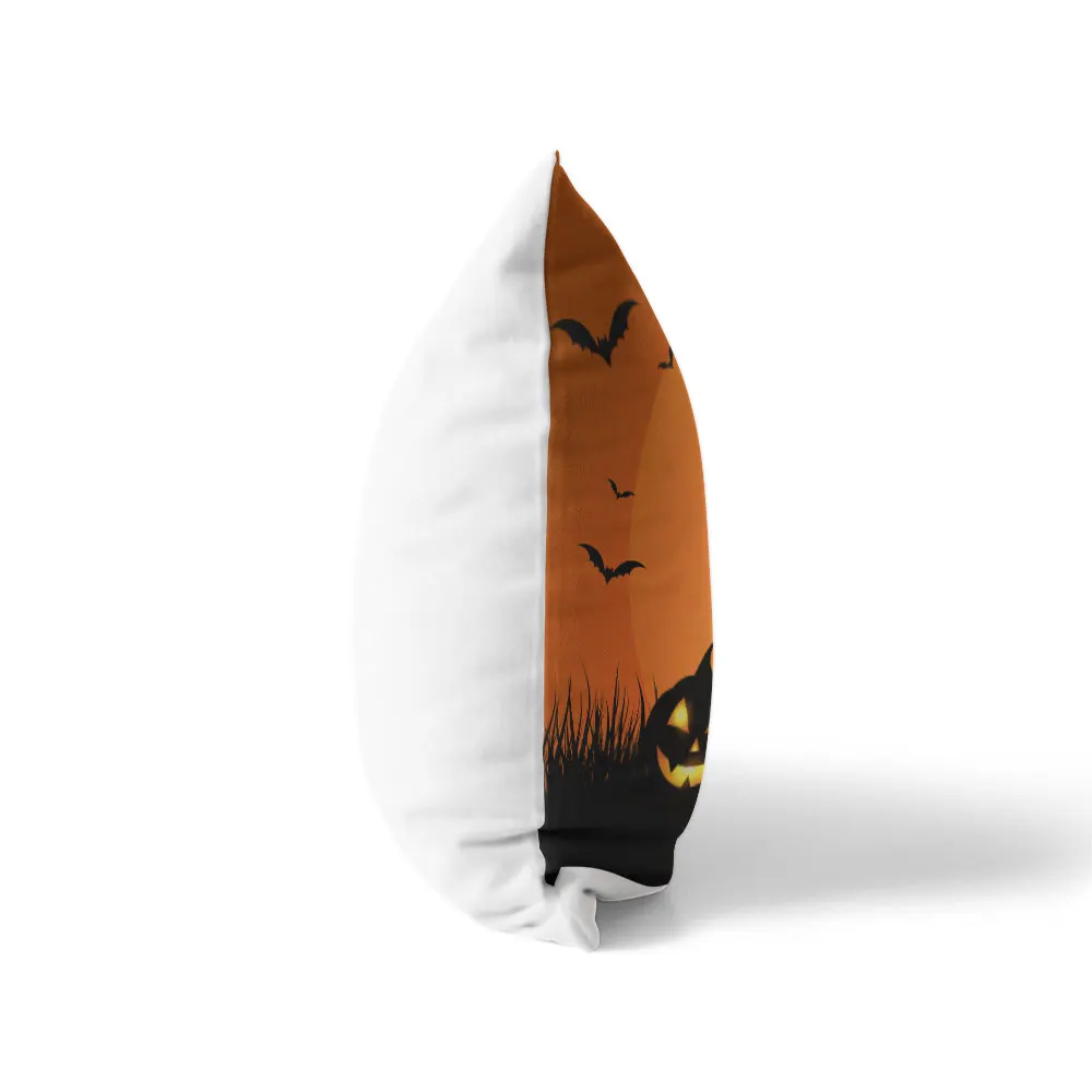Halloween Pillow Cover Pumpkin Print Cushion Kids Cartoon Throw Pillows housse de coussin P15 | Дом и сад