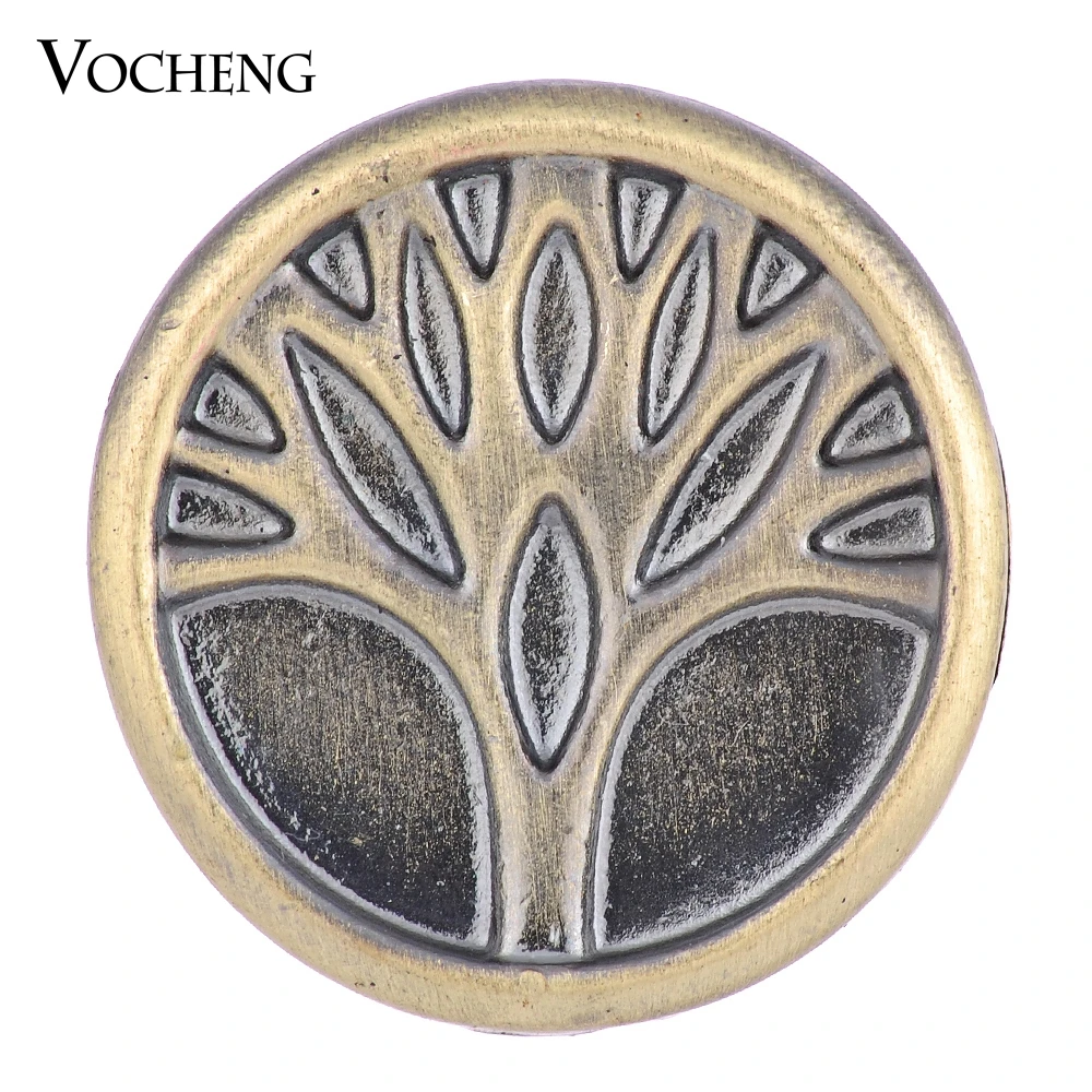 Подвески Vocheng с генеалогическим деревом 3 цвета ручная роспись 18 мм металлические