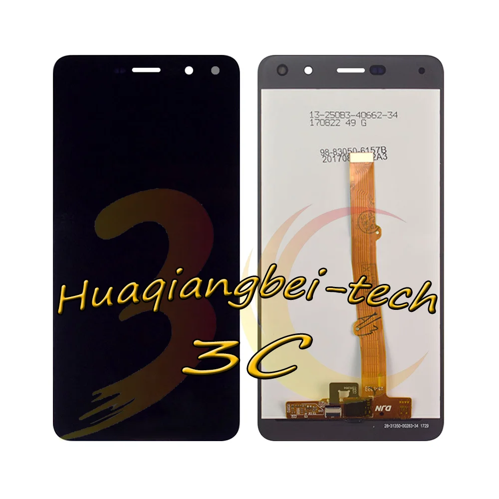 Для huawei Nova Young 4G LTE MYA-L11/Y6 MYA-L41 MYA-L01 Полный ЖК-дисплей+ кодирующий преобразователь сенсорного экрана в сборе с рамкой