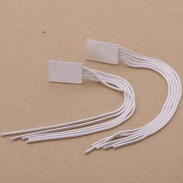 AE270 популярные серьги из стерлингового серебра модные ювелирные изделия