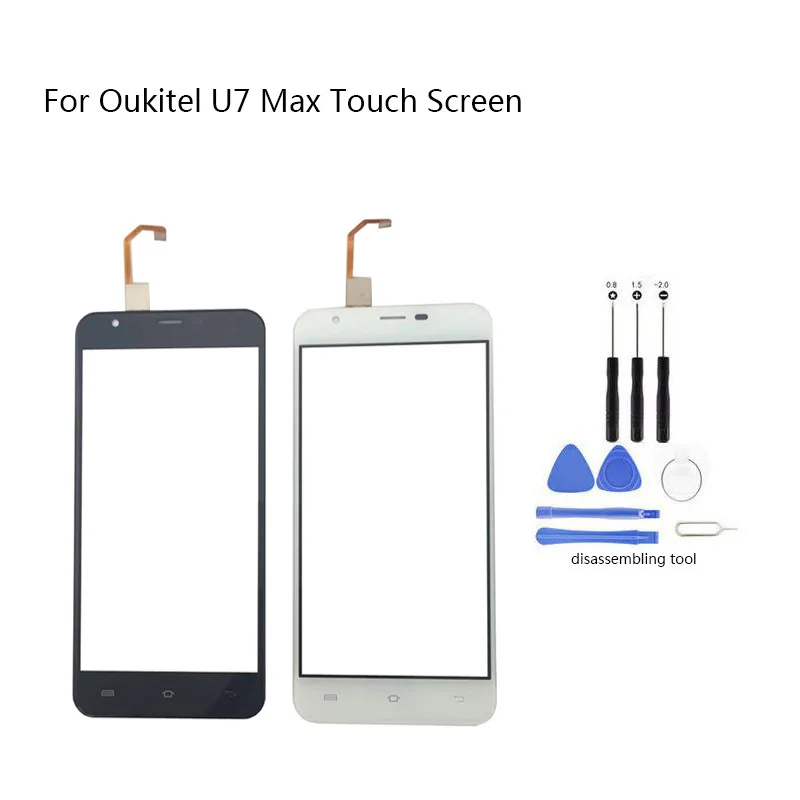 5 дюймов для Oukitel U7 Max сенсорный экран дигитайзер стекло оригинальные запасные