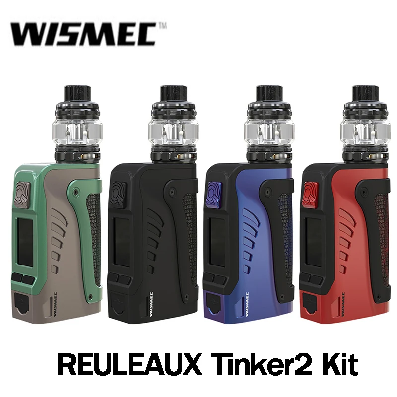 Оригинальный Wismec REULEAUX Tinker 2 комплект с 200 Вт Коробка мод 6 5 мл корыто бак WT01 WT02
