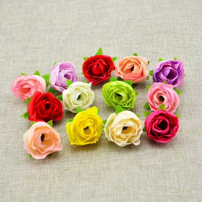 20 шт. искусственные цветы для украшения дома|silk flowers|artificial flowersrose silk flower |