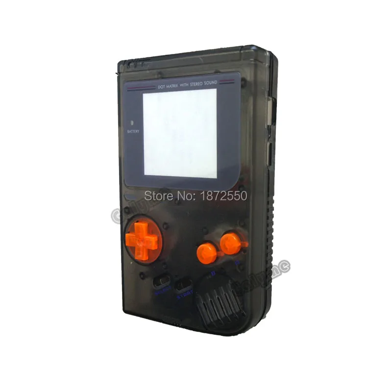 2 шт./лот популярный Сменный Чехол для игр пластиковый чехол GBGameboy Classic Transprent