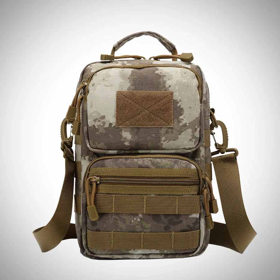 Military outdoor camouflage paragraph shoulder bag mountaineering army fan tactical super saddle waterproof sports backpack | Спорт и