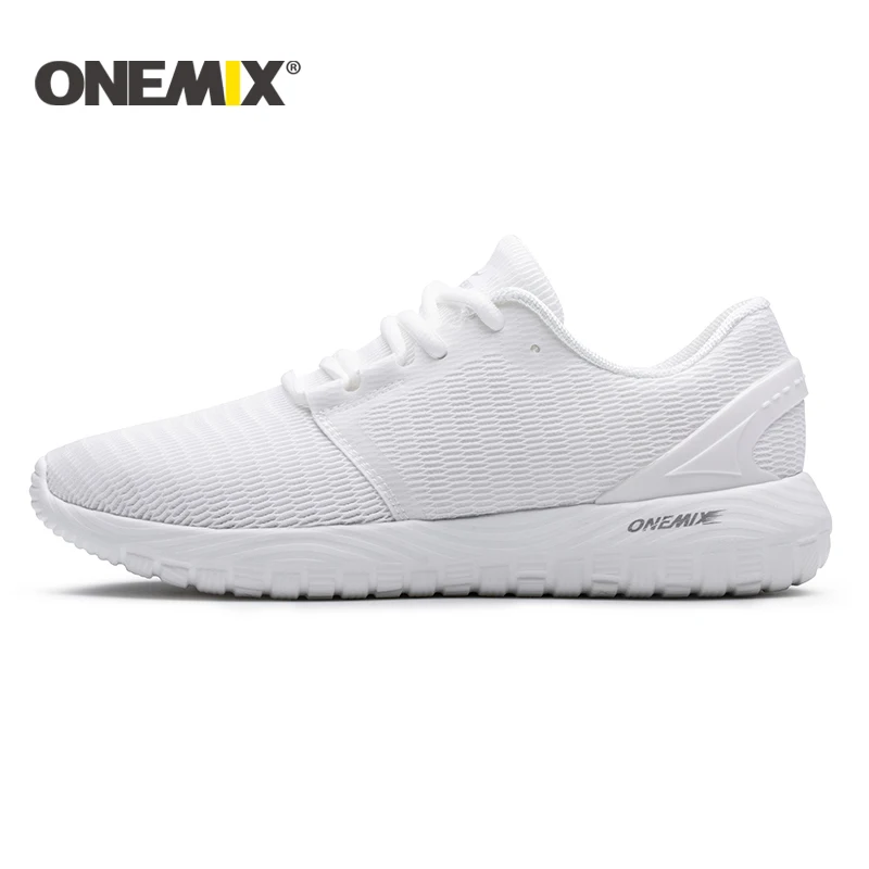 Новинка беговые кроссовки унисекс Onemix из дышащей сетки для мужчин легкие обувь