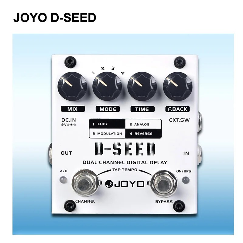 JOYO D SEED гитарные педали с эффектом delay эффекты задержки гитары ra stompbox