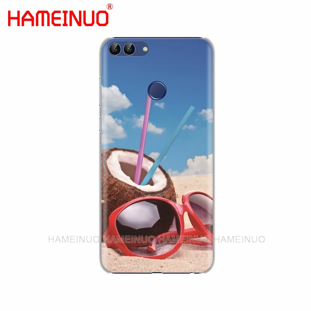 HAMEINUO Летний Пляжный волнистый морской чехол для телефона Huawei NOVA 2 2S 3e PLUS LITE p smart 2018