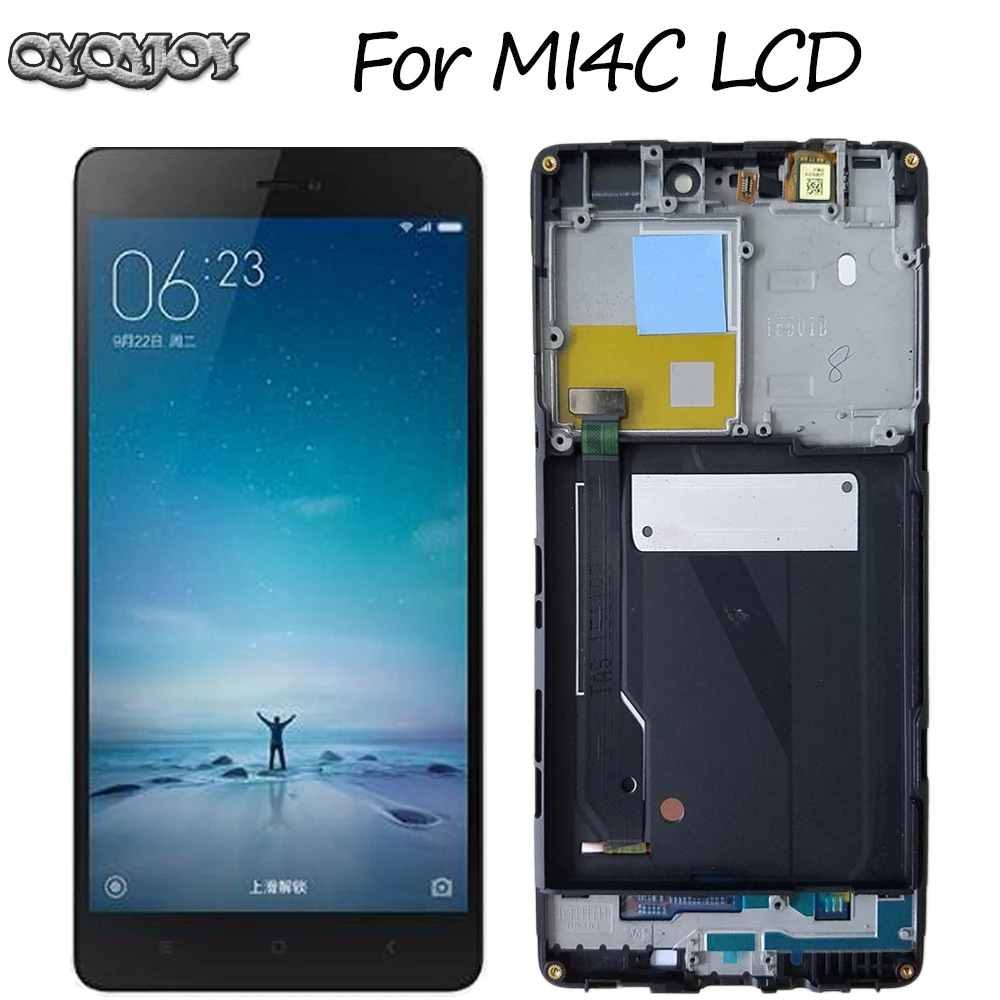 Оригинальный ЖК дисплей протестированный для XIAOMI Mi4C дигитайзер сенсорного