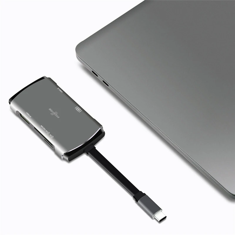 Станция Dex для Samsung Galaxy Note 8 S8 S9 + Mate10 P20 концентратор USB Type C с 4K HDMI зарядка SD Macbook
