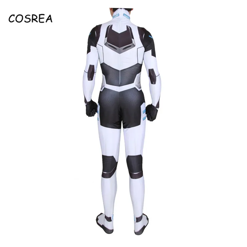Voltron Косплей Defender of The Universe Onesie Взрослый полный боди спандекс костюм костюмы на