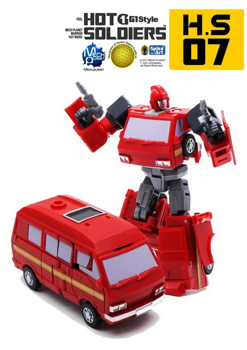 [Показать. Z магазин] мех планета Горячие солдаты HS07 мини Ironhide трансформации h.s. 07
