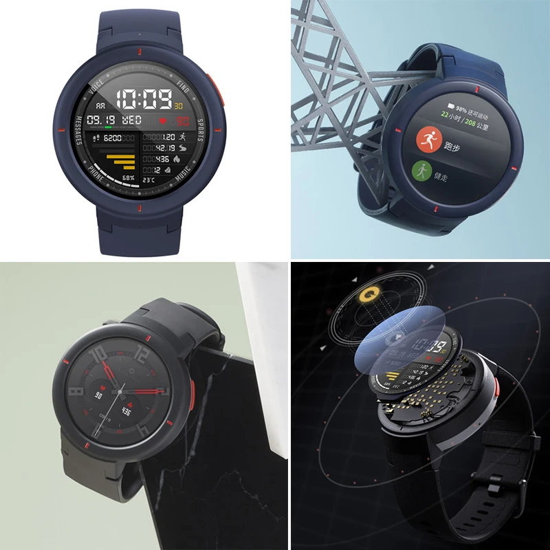 Оригинальные Смарт часы Xiaomi Huami AMAZFIT Verge 3 GPS с экраном IP68 пульсометром и вызовами
