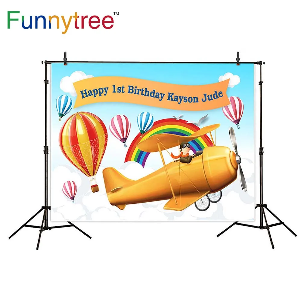 

Фон для фотосъемки с воздушным шаром Funnytree