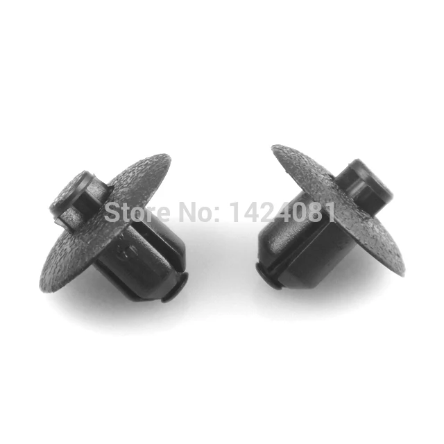 

100x OEM Nylon for Toyota for Lexus Cowl Fastener Push-Type Retainer Clips 90467-07117 ,1990 on (17 x 9 x 7mm)