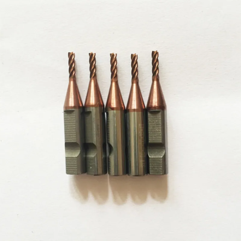 4-зубчатый карбидный концевой Фрезерный резак 2 0 мм для режущих машин V8/X6 key (5