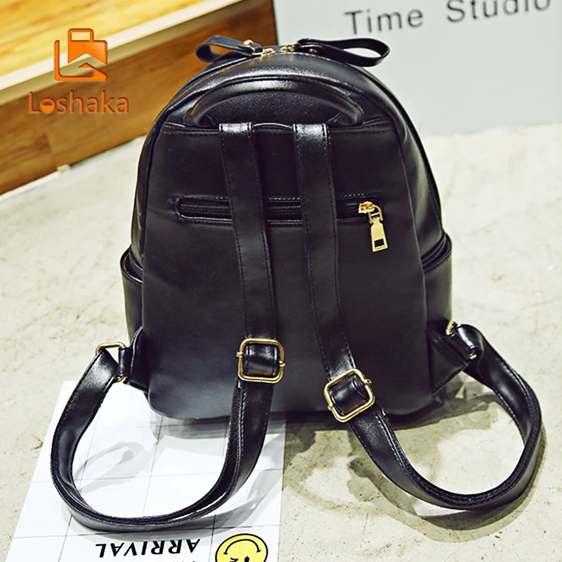 Loshaka цветочный женский кожаный рюкзак 3 комплекта/шт. подростковые рюкзаки модная