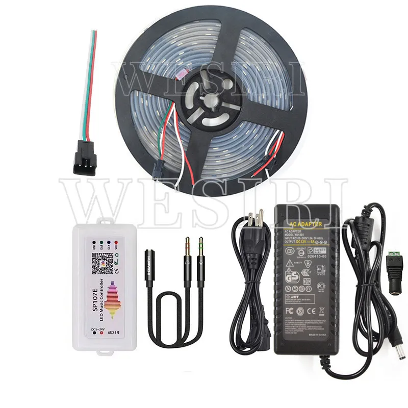 DC12V 5 m/10 m/15 m/20m2 m/30 m 150 светодиодов WS2811 Адресуемая светодиодная Пиксельная