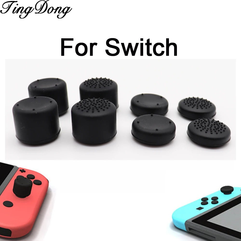 8 в 1 резиновые силиконовые колпачки для увеличения размера чехол джойстика Nintendo