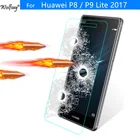 2 шт., защитная пленка для экрана Huawei P9 Lite 2017, закаленное стекло для Huawei P9 Lite 2017, стеклянная пленка для P8 Lite 2017, пленка Wolfsay