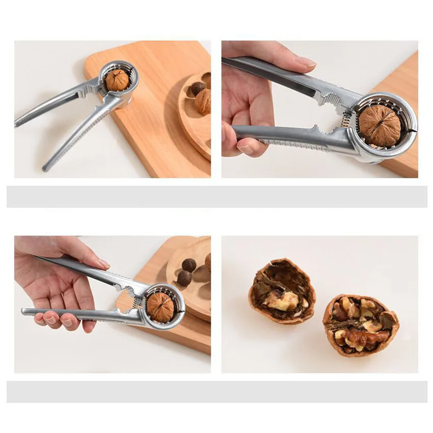 Nutcracker Sheller Crack Kitchen Clip Tool Pecan Filbert Nut Clamp Hazelnut Opener | Дом и сад