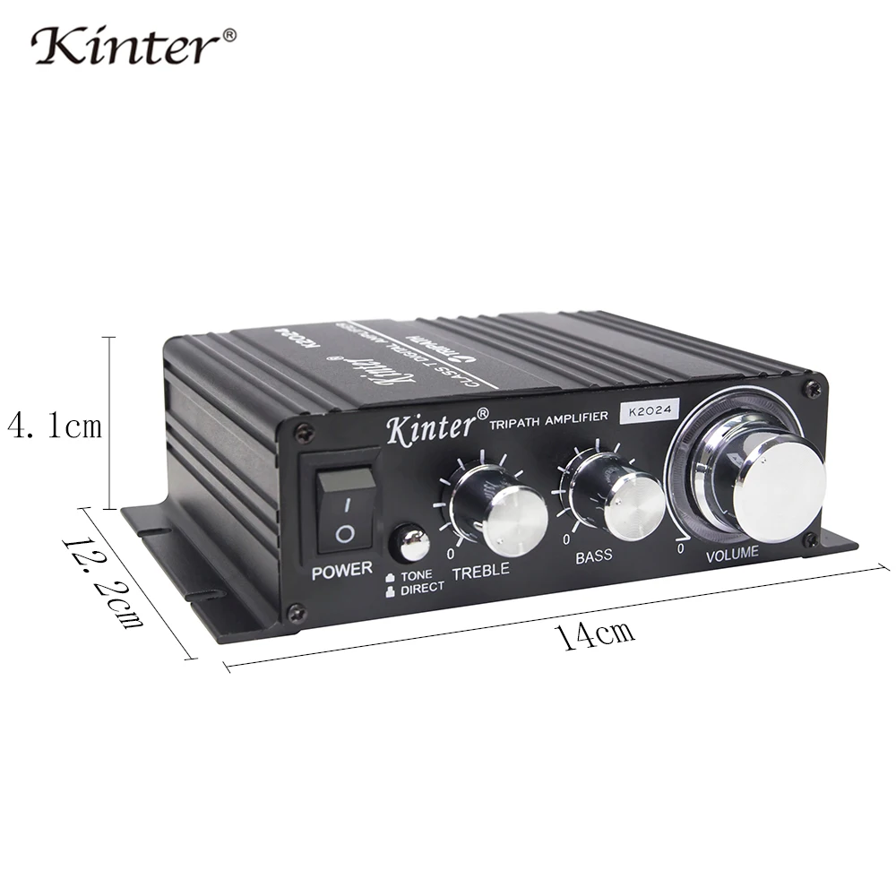 Kinter K2024 мини усилители домашние аудио с AUX MP3 вход играть стерео звук класса T