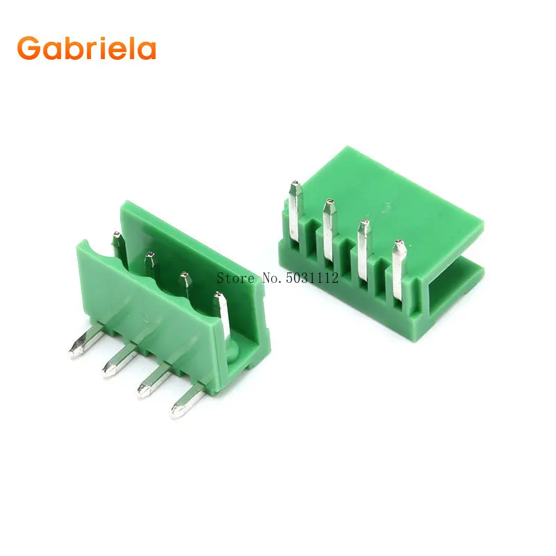 10pcs/lot HT3.96 3.96mm Pitch Connector 2P/3P/4P/5P/6P/8P Curved Needle Socket Terminal Block 300V 10A | Обустройство дома
