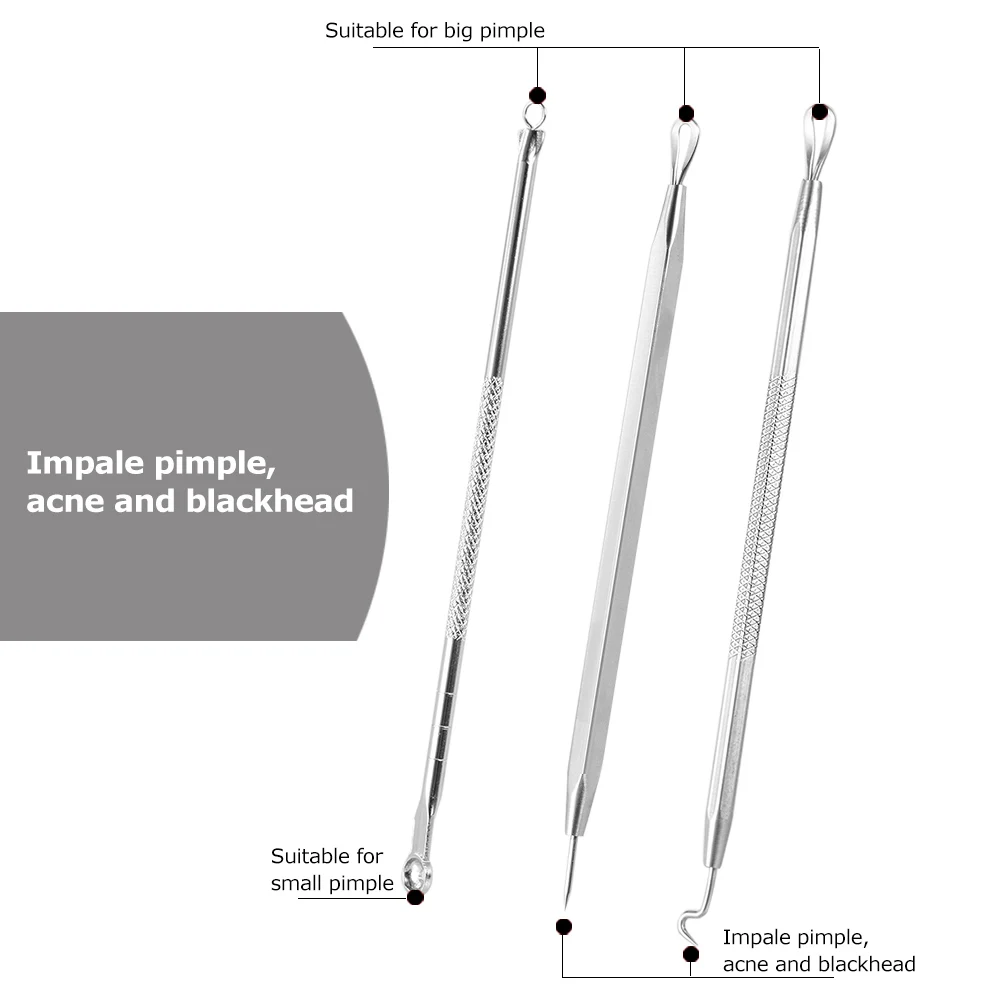 6 шт. пинцет для удаления чёрных точек|extractor comedon|extractor cleanerextractor remover |