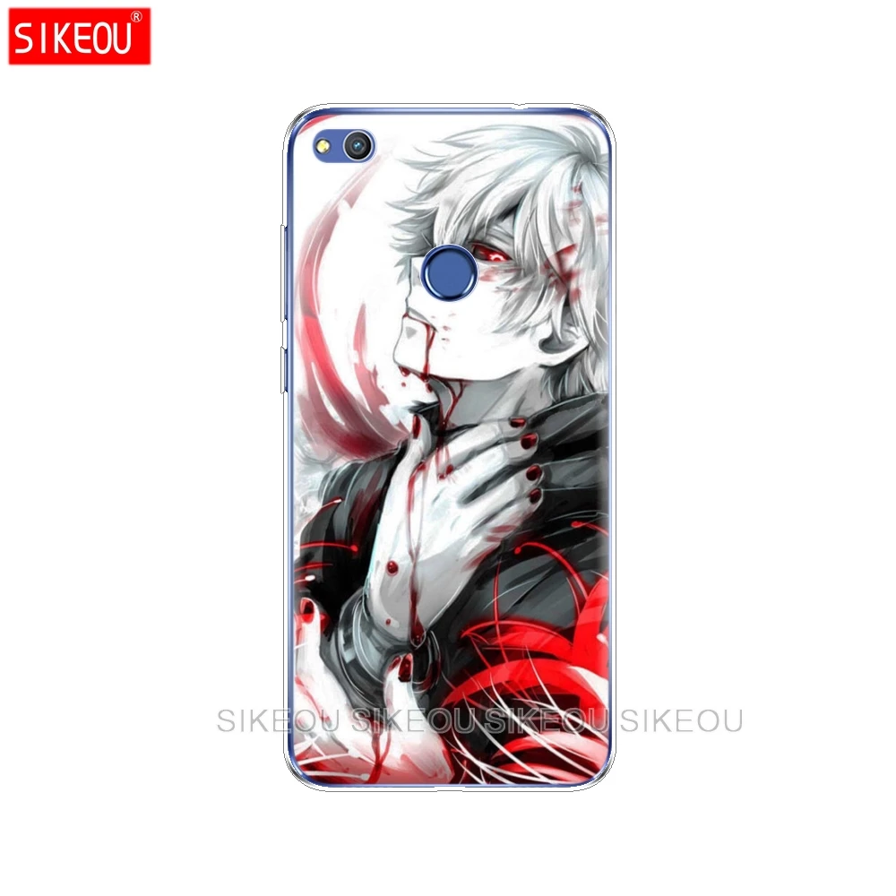 Силиконовый чехол для телефона Huawei P20 P7 P8 P9 P10 Lite Plus Pro 2017 P Smart Tokyo Ghoul anime kaneki ken |
