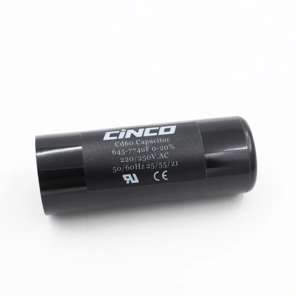 CD60 конденсаторы запуска двигателя RV двигатель запуск 645 774MFD 220V 250V 275V 774 mf uf