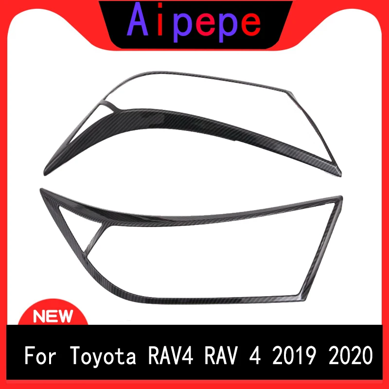 2 шт. наклейки для передних фар Toyota RAV4 2019 2020 | Автомобили и мотоциклы
