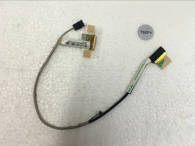 

Новый для Toshiba L655 L655D L650 15,6 "ЖК-светодиодный видео кабель DD0BL6LC020 DD0BL6LC030 подлинный новый Бесплатная доставка