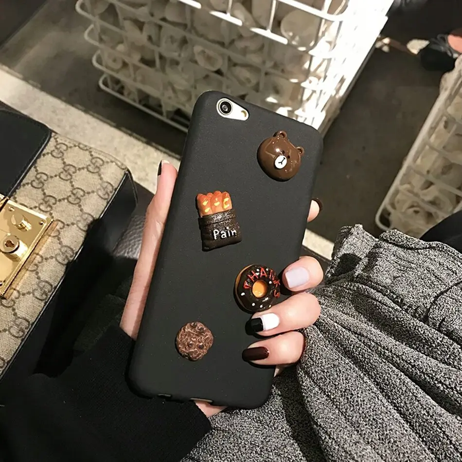 Axbety Kawaii DIY мультфильм чехол для Xiaomi mi 6X/A2 5X/A1 x 2 s Макс 8 6 милый зайчик Кони медведь