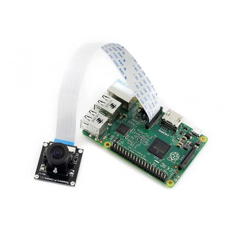 Камера Waveshare Raspberry Pi (I) для RPi A /B +/ 2 B/3 B регулируемое фокусное расстояние объектив