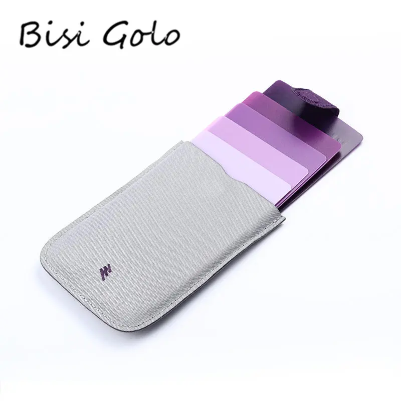BISI GORO 2021 Новый стиль Мужская и женская мода держатель для карт красочный тонкий