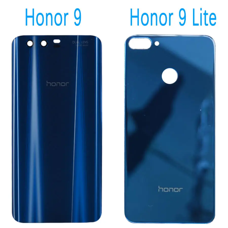 Чехол для huawei honor 9, задняя крышка для батареи, задняя крышка для двери, корпус из стекла, чехол 5,1" huawei honor 9 honor 9 Lite, крышка для батареи