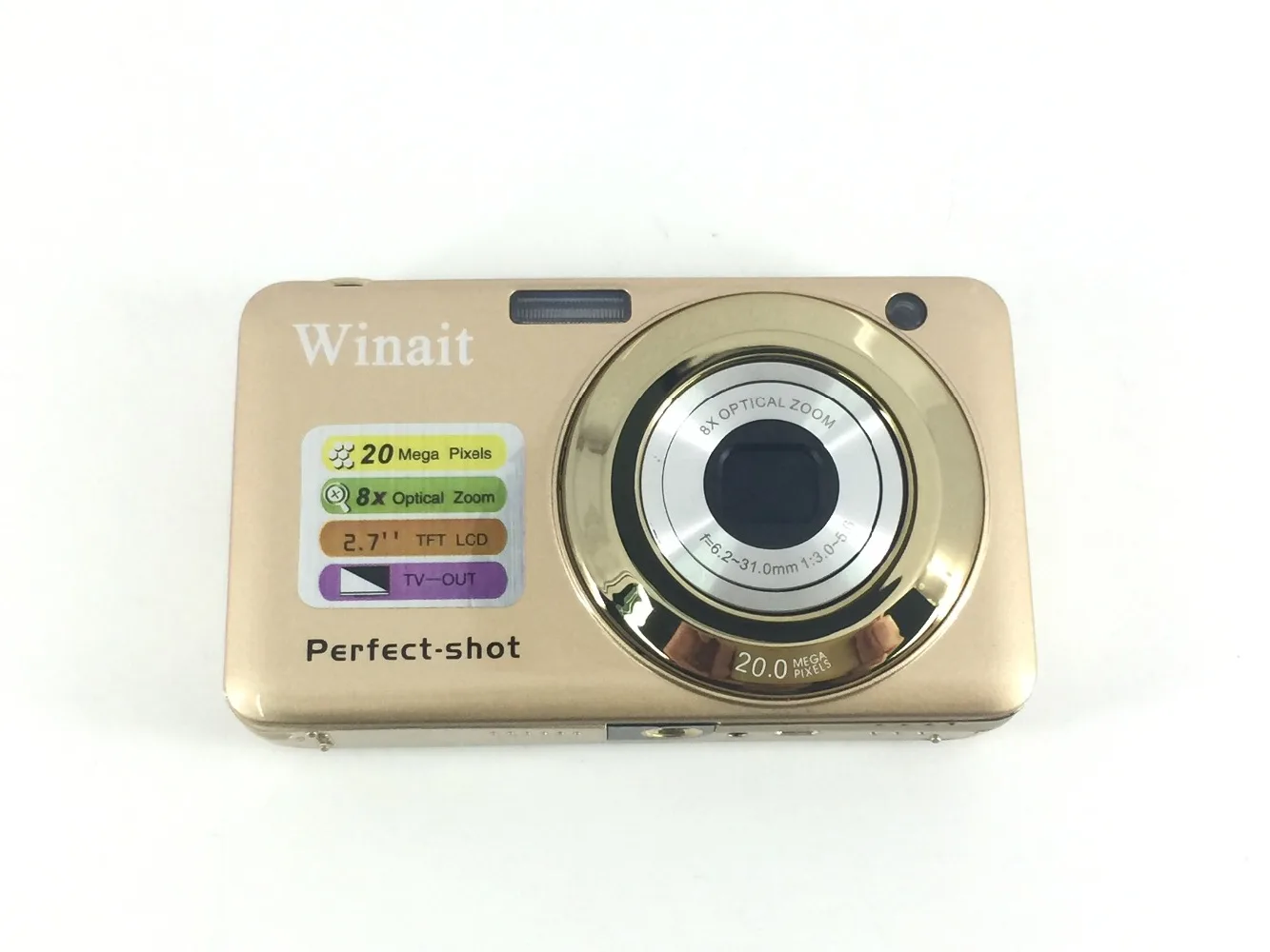 Winait новая цифровая фотокамера с оптическим зумом компактная мини камера со