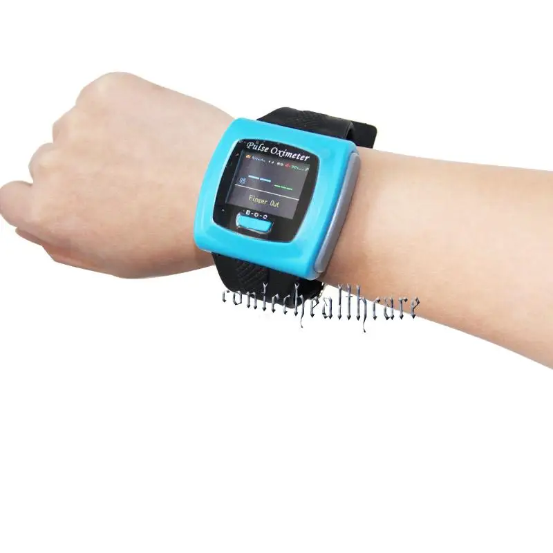 Пульсоксиметр Пальчиковый CONTEC CMS50FW SPO2 PR USB ПК программное обеспечение|finger pulse