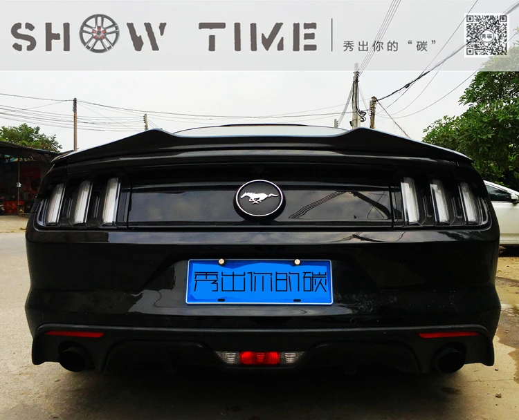 Карбоновое волокно для Ford mustang задний авто спойлер крыльев задних высокое
