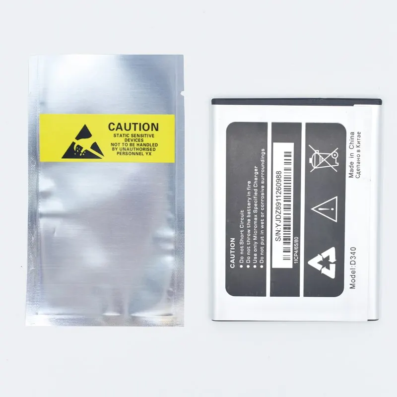 

Hekiy D340 MICROMAX D340 2500MAH li-ion