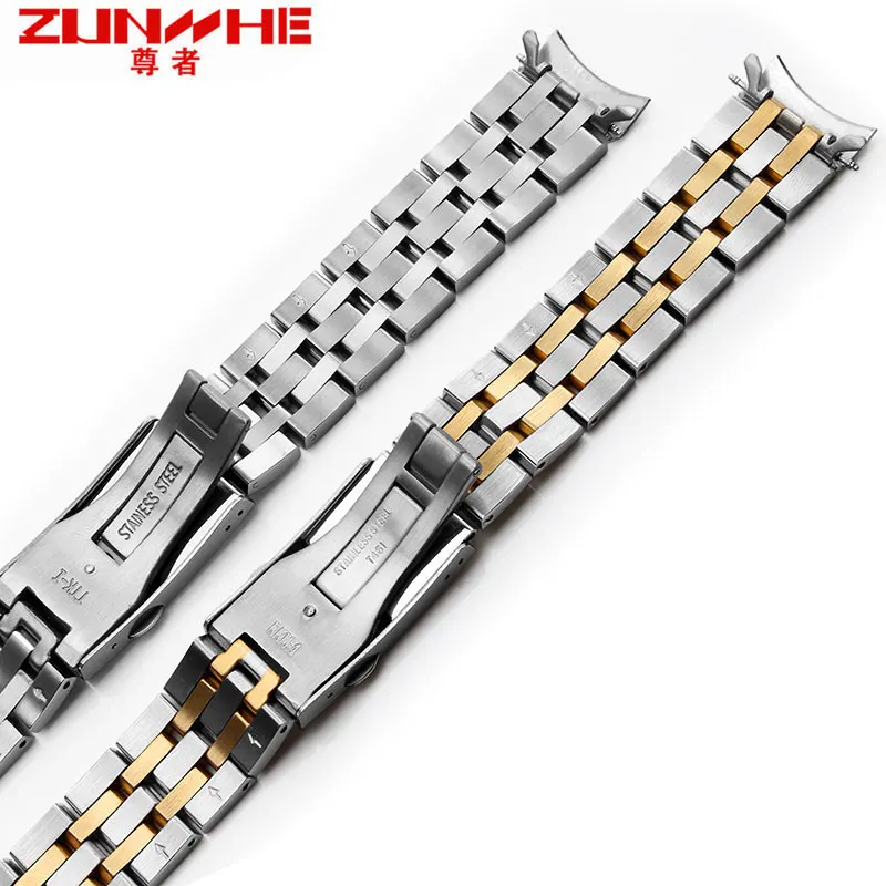 Для tissot-1853 браслет из нержавеющей стали PRC200/t17/t461/t01419 19 мм 20 мм. | Наручные часы