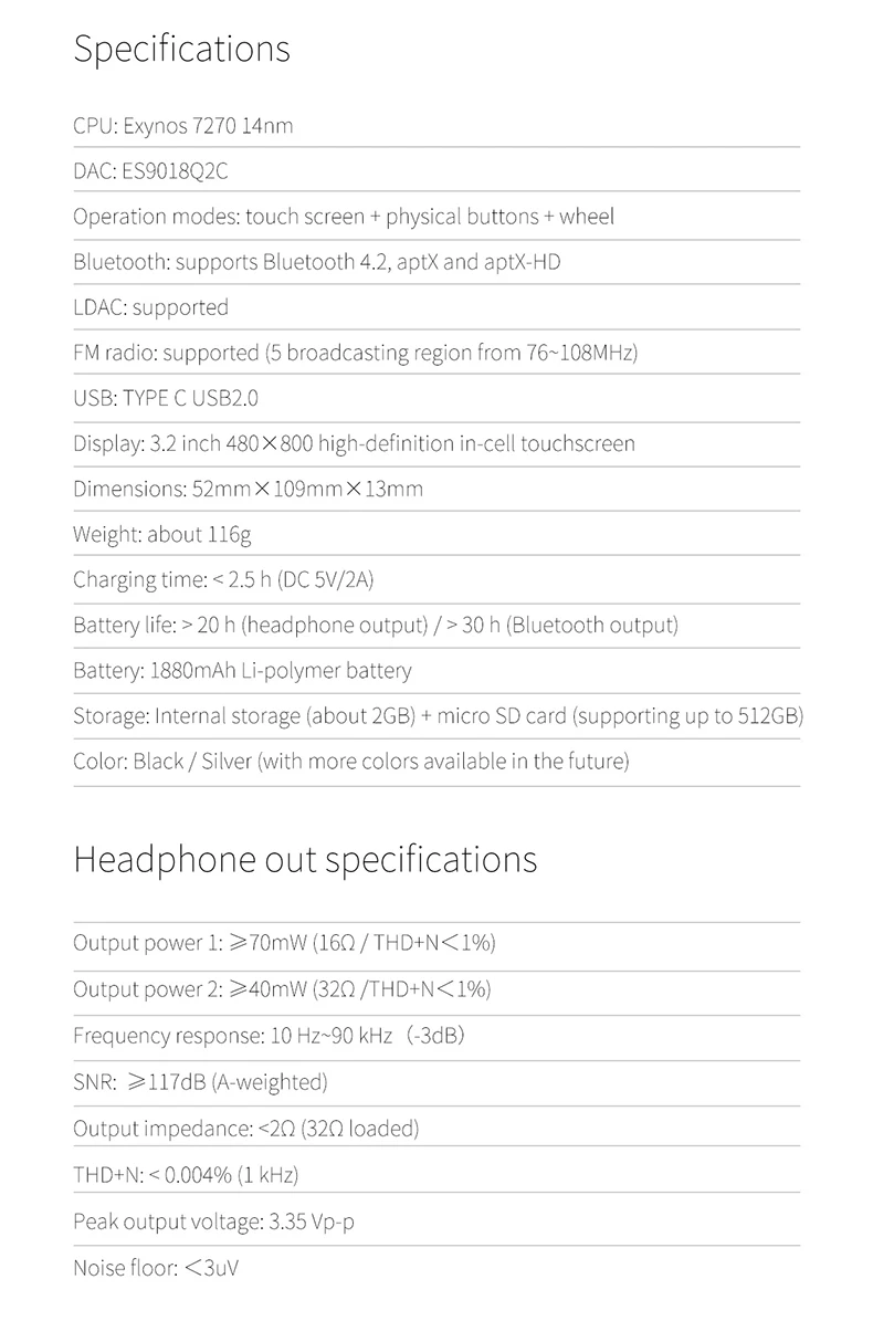FiiO M7 с 32 Гб tf-картой высокого разрешения без потерь Музыкальный плеер Bluetooth 4,2 aptx-hd LDAC сенсорный экран MP3 с поддержкой fm-радио